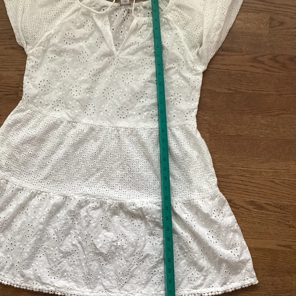 Tommy Bahama Eyelet White Dress Beach Cover Up